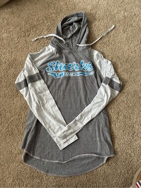 Sharks St. James Gray Hooded Sweatshirt